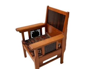 Arts & Crafts Art Nouveau Armchair by Carel Adolph Lion Cachet, 1900s